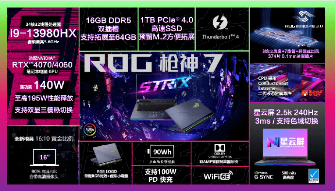 双子星云手机:ROG多款新品今晚开售，售价为9999元起